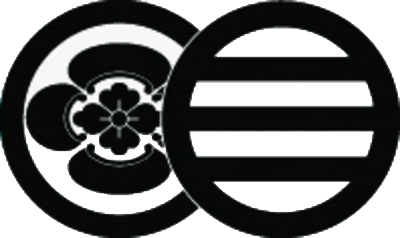 丸に三つ引き重ね丸に木瓜