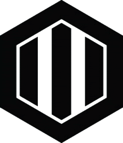 六角の内に竪三つ引き