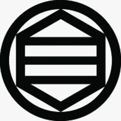 丸に六角に三つ引き