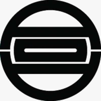 丸に崩し四つ引き模様