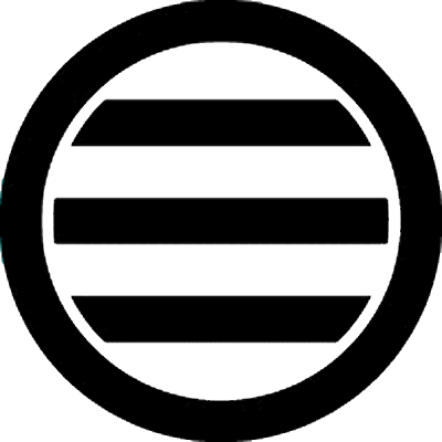 丸に放れ三つ引き