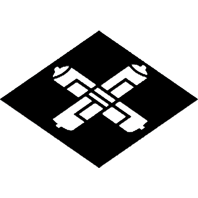 菱持ちに地抜き違い筒守り