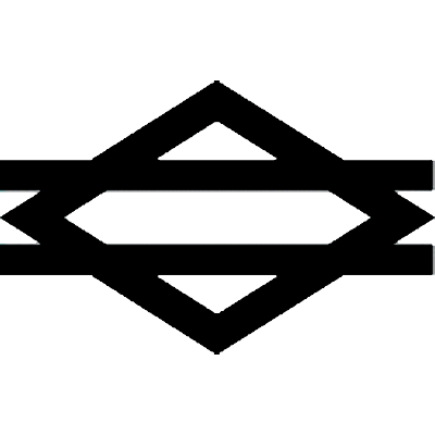 菱に出二つ引き