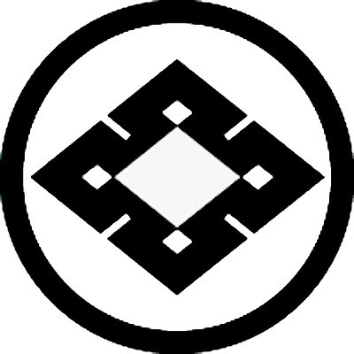 中輪に折り入り菱