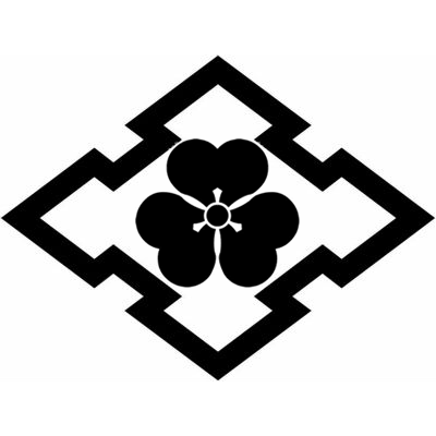 折り入り菱に片喰