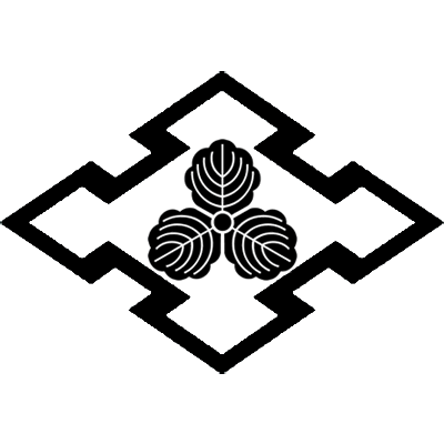 折り入り菱に三つ柏