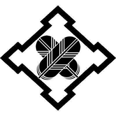 折り入り菱に違い鷹の羽