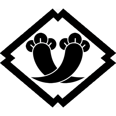 隅入り菱に違い丁子