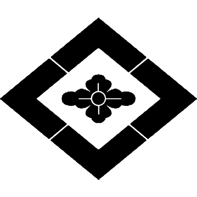 筋入り中菱に花菱