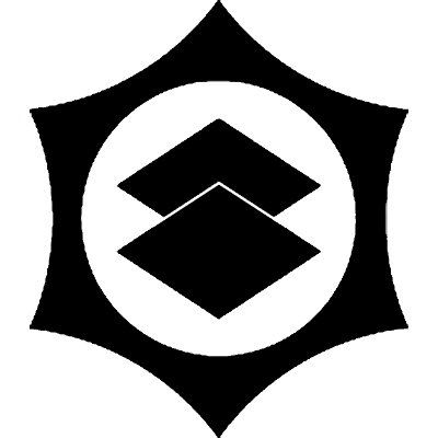 鞠挟みに重ね菱