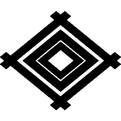 井桁に入れ子菱