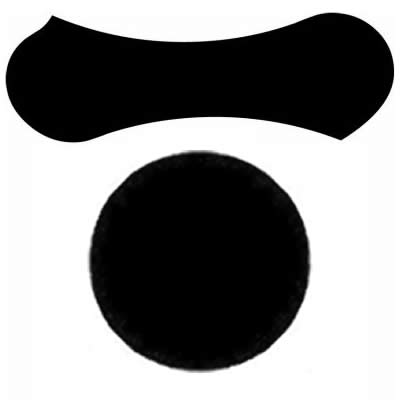 一文字に一つ星