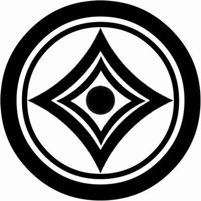 子持ち輪に子持ち反り角に一つ星・子持ち輪に子持ち反り角に星