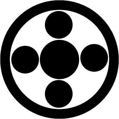 丸に五つ星・丸に五曜（２）