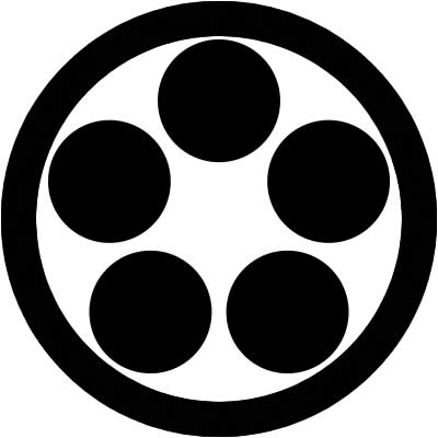 丸に五つ星・丸に五曜（３）