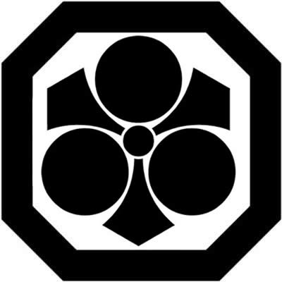 平隅切り角に剣三つ星