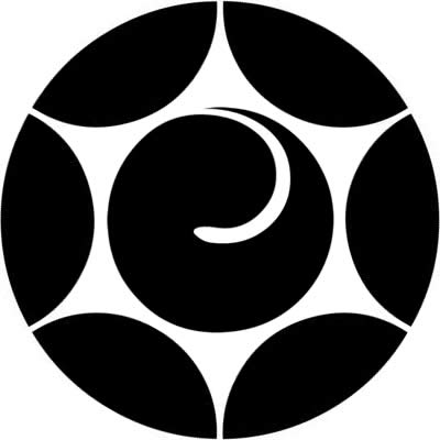 割り六つ星に一つ巴