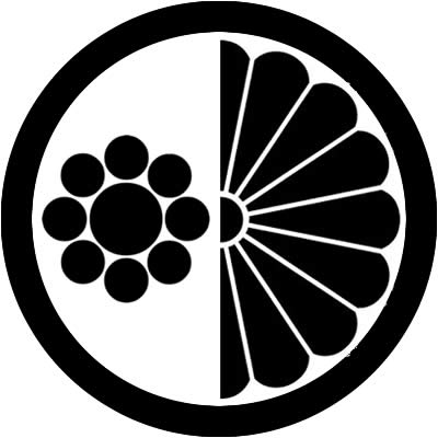 丸に九曜に半菊