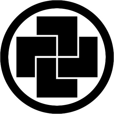 丸に四つ重ね石