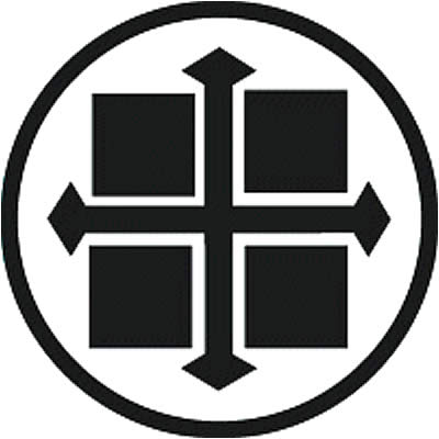 糸輪に桛平四つ石