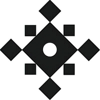 八つ石に釘抜き