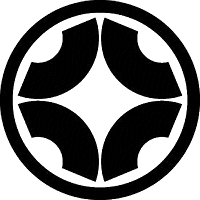 中輪に四つ割り蛇の目