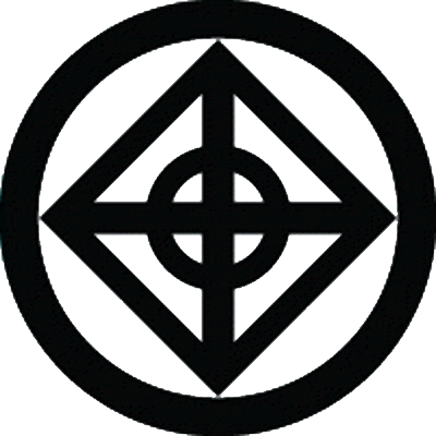 丸に隅立て角に丸に出十字