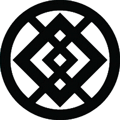 丸に隅立て角に違い割り角