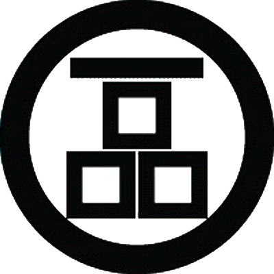 丸に一つ引きに三つ盛り平角