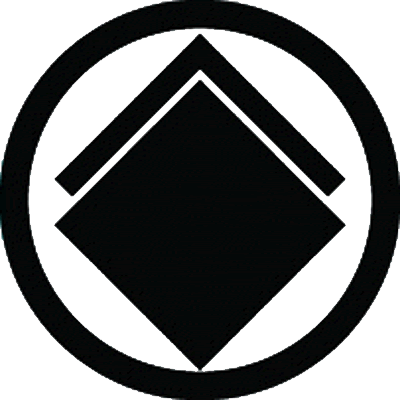 中輪に重ね隅立て角持ち