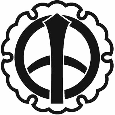 雪輪に丸に出一つ剣