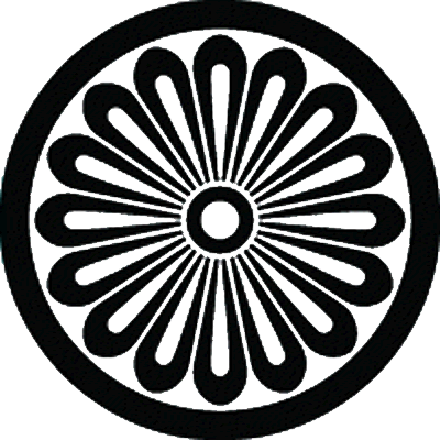 丸に中陰十六葉菊（２）