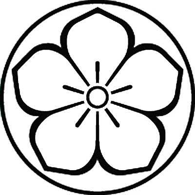 糸輪に中陰桔梗