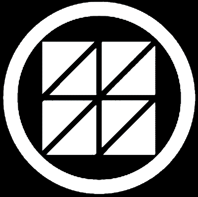 陰丸に平四つ枡