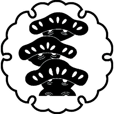 糸雪輪に光琳三階松