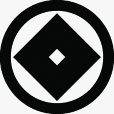 丸に隅立て一つ目