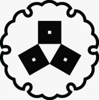 雪輪に繋ぎ三つ目