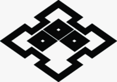 折入り菱に三つ目