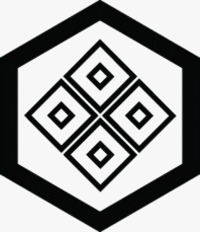 六角に中陰四つ目