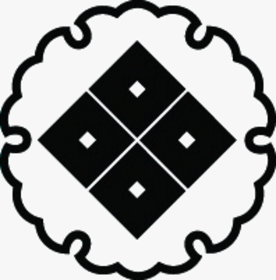 雪輪に隅立て四つ目（2）