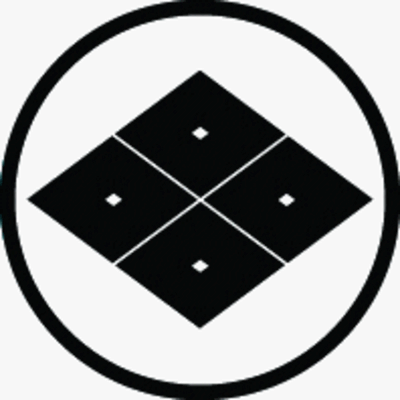 糸輪に四つ目菱