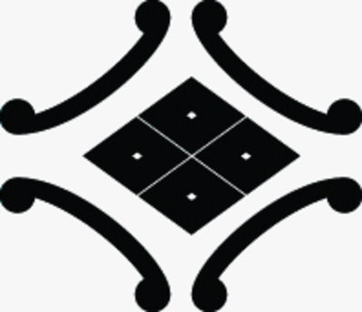 外四つ鐶に四つ目菱