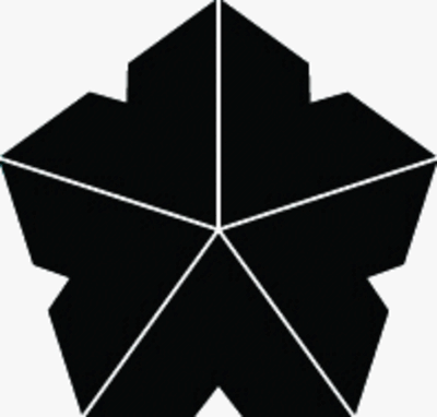 五つ割り目結菱