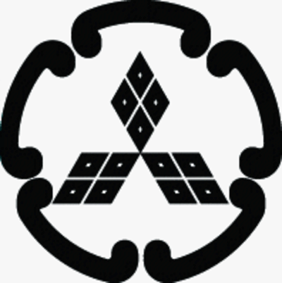 五つ鐶に三つ隅合わせ四つ目菱