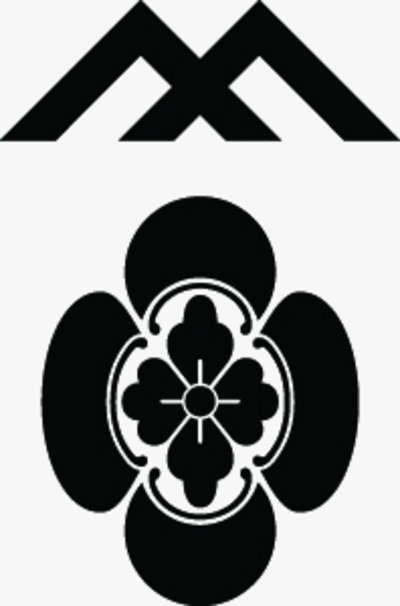 違い山形に竪木瓜