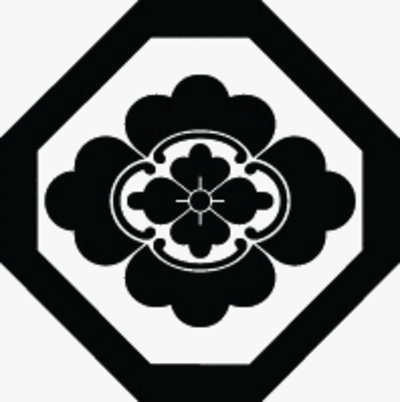 隅切り角に唐木瓜