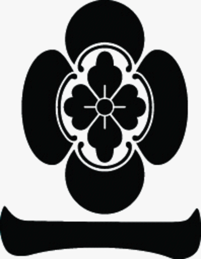 竪木瓜に一文字