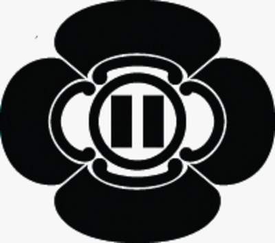 木瓜内に丸の内に竪二つ引き