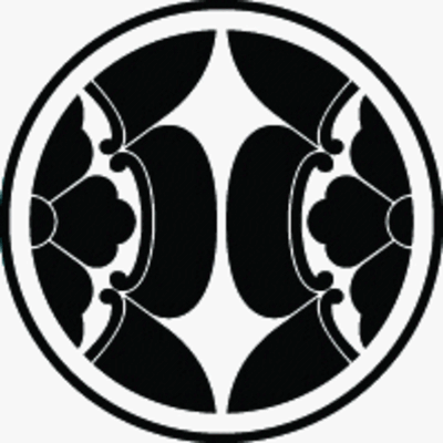 糸輪に割り木瓜