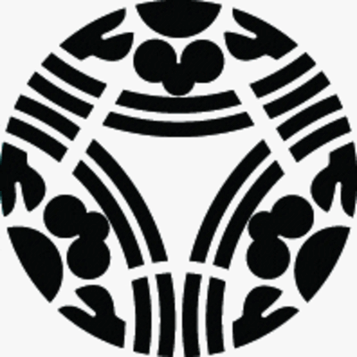 三つ割り木瓜州浜模様